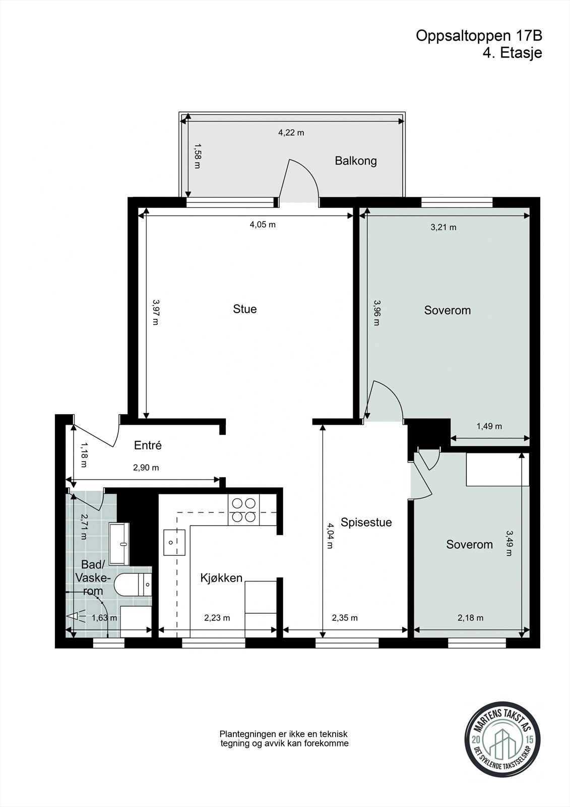 La oss se nærmere på boligens planskisse før du blar videre, slik at du får orientert deg litt. Galleribilde