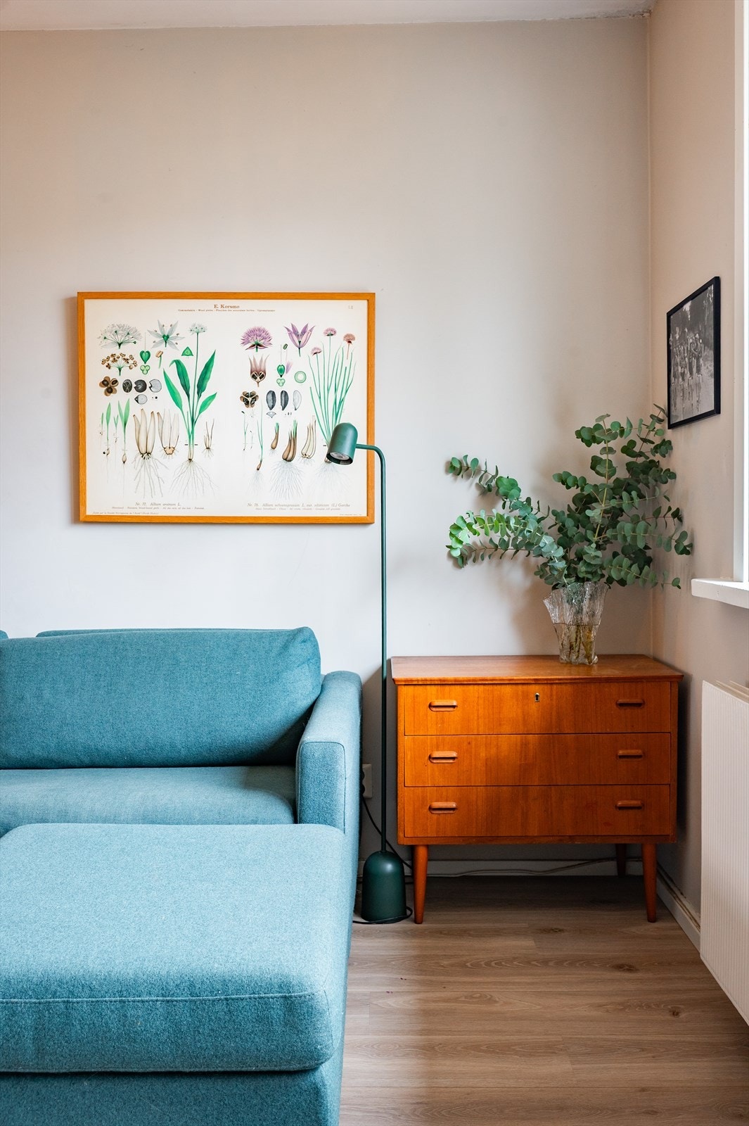 Fyring og varmt vann er inkludert i felleskostnadene, noe som gir forutsigbare bokostnader og færre uforutsette utgifter. Galleribilde