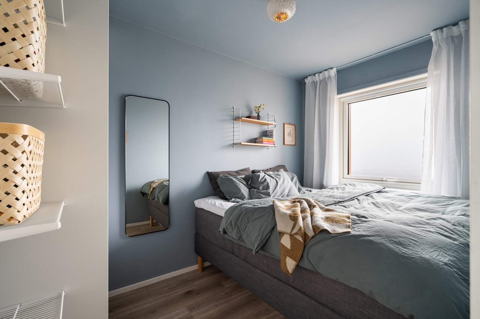 Leiligheten har to soverom. Galleribilde