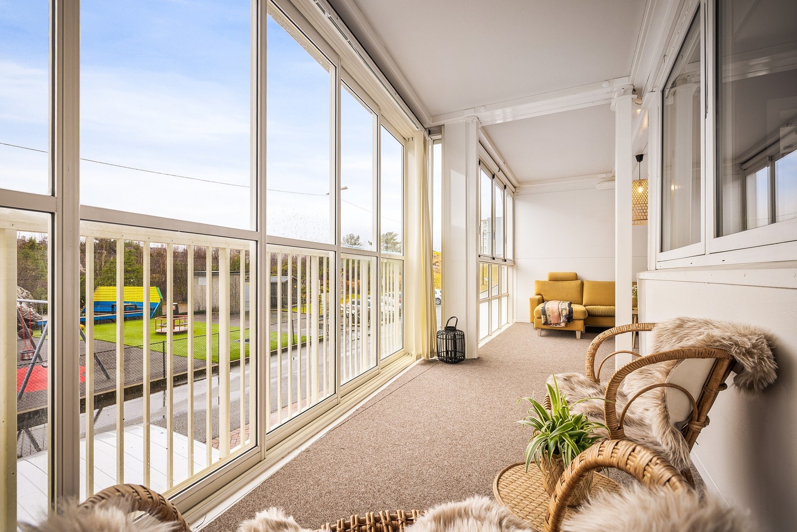 Skjermet og solrik beliggenhet uten innsyn. Galleribilde