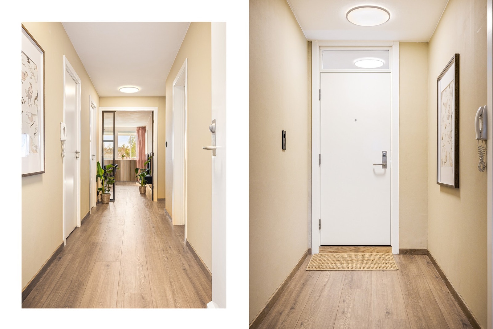 Velkommen inn i en innbydende entré! Galleribilde