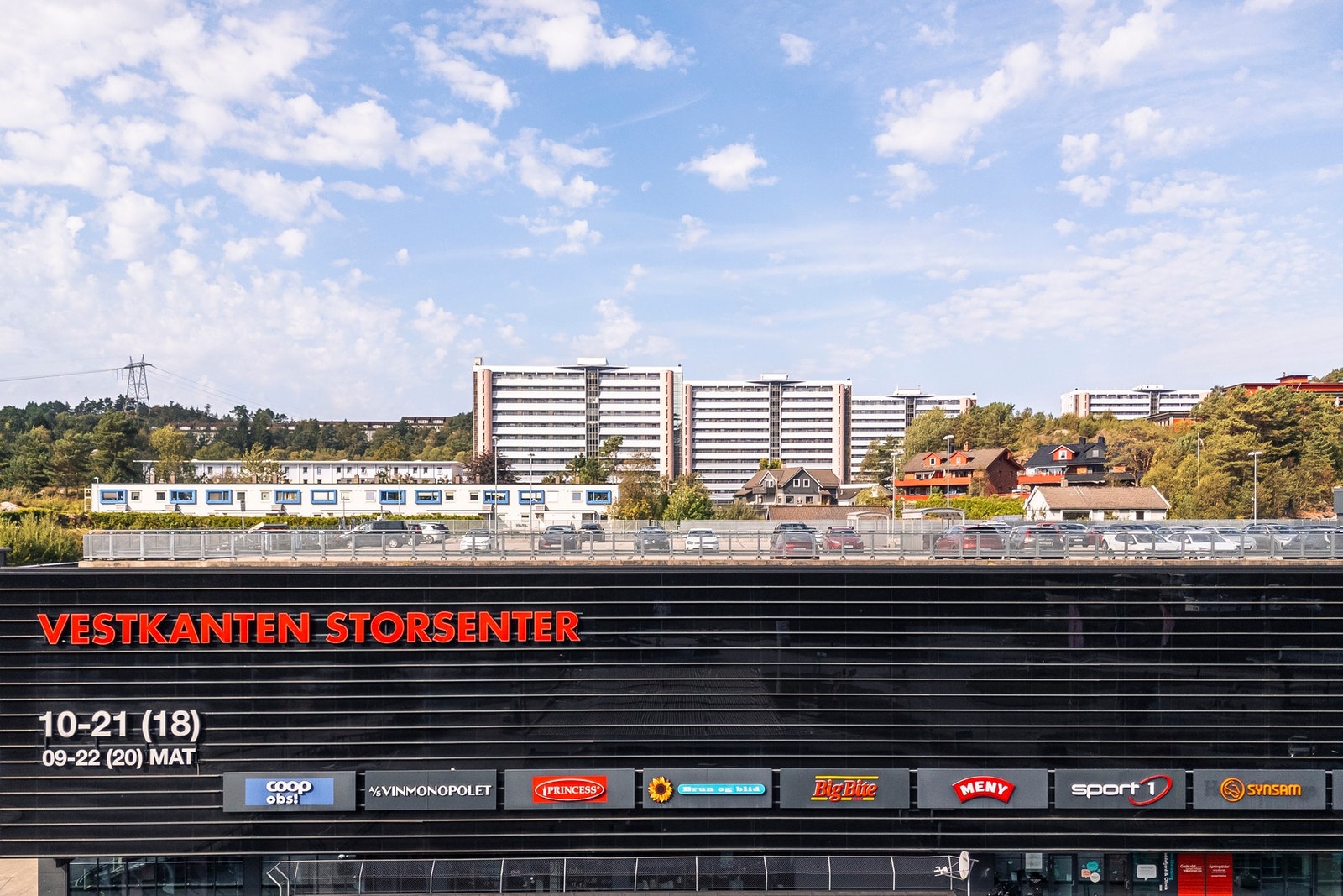 Her bor du sentralt med Vestkanten kjøpesenter like ved. Galleribilde