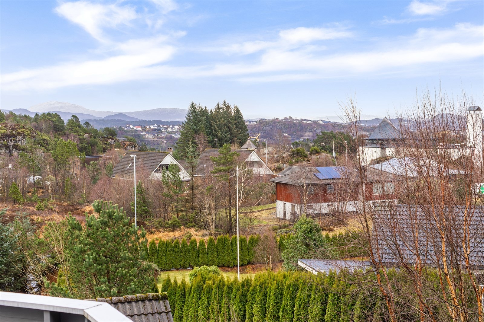 Utsikt fra altan. Galleribilde