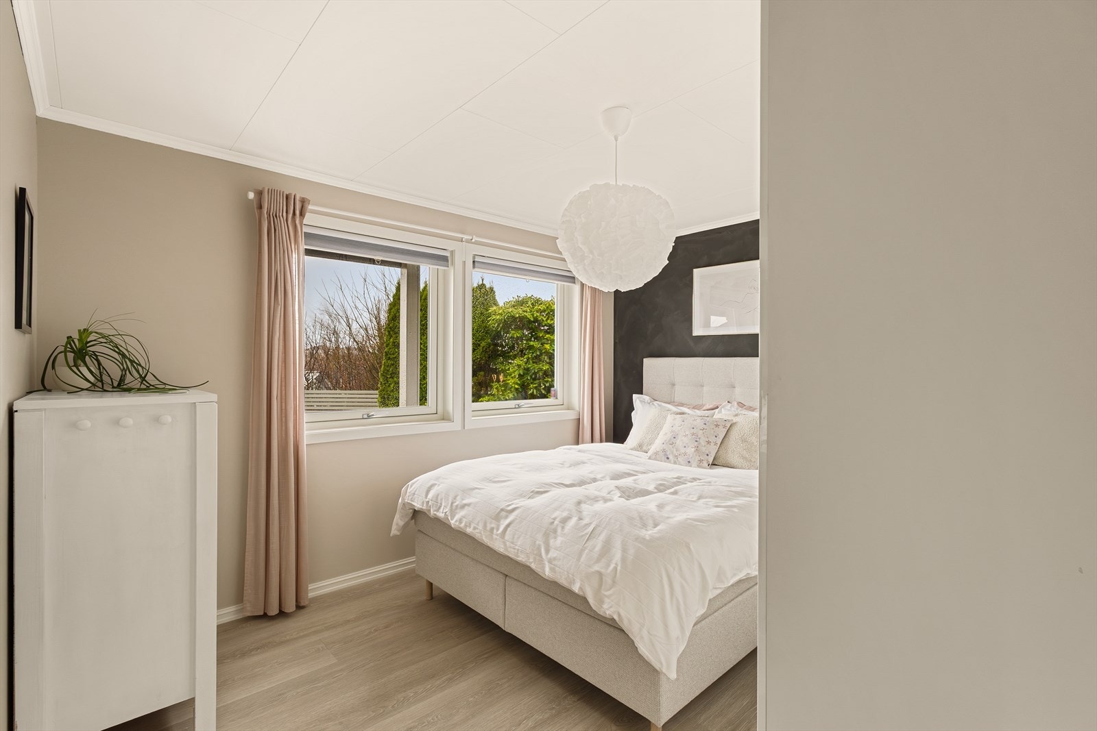 Hovedsoverommet finner man i førsteetasje. Galleribilde