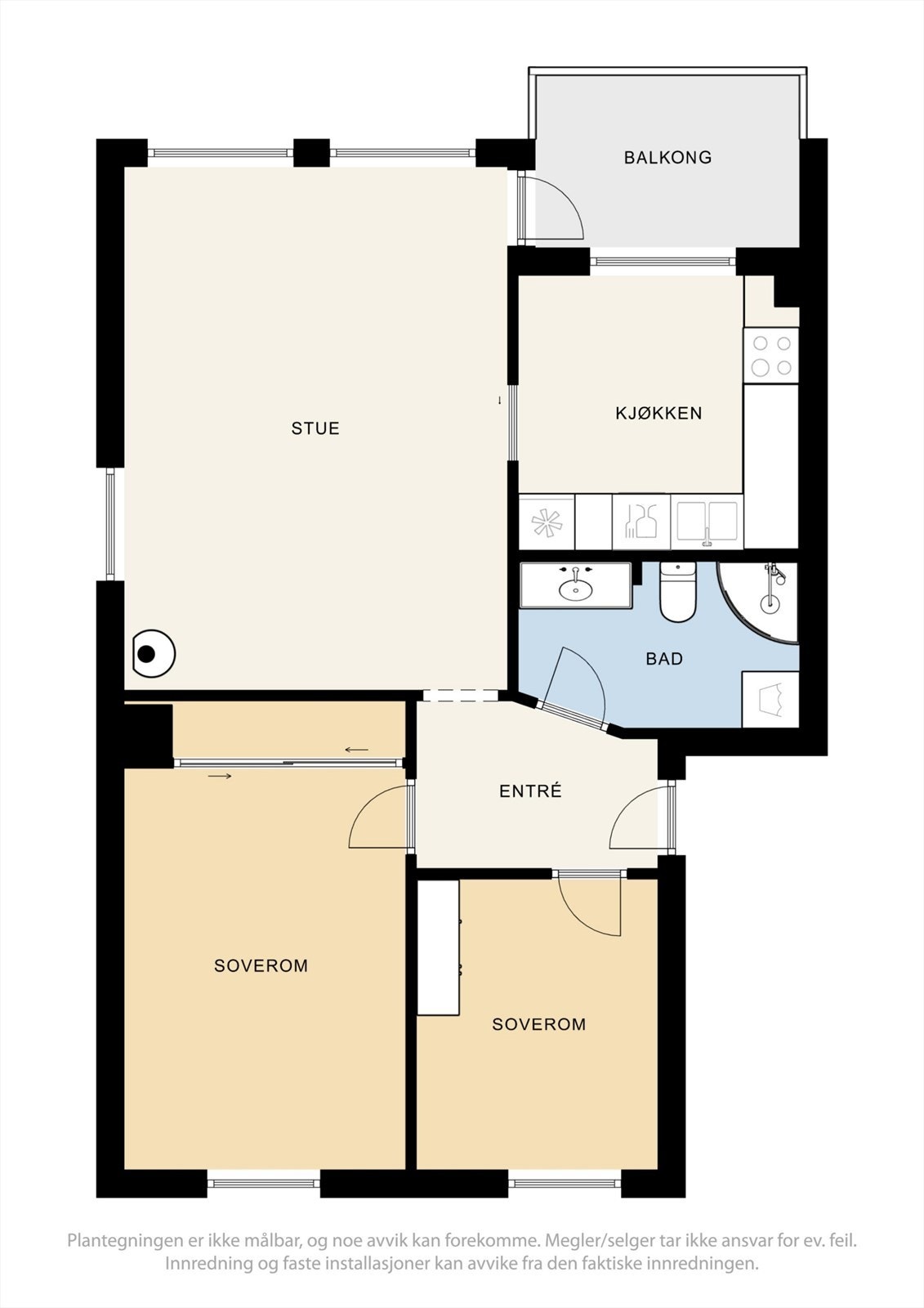 Plantegning Galleribilde