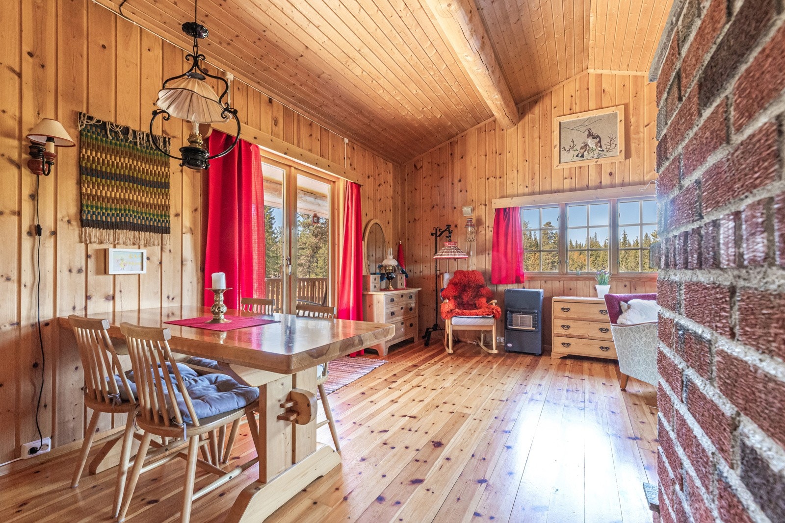 Adkomst ut til terrasse Galleribilde