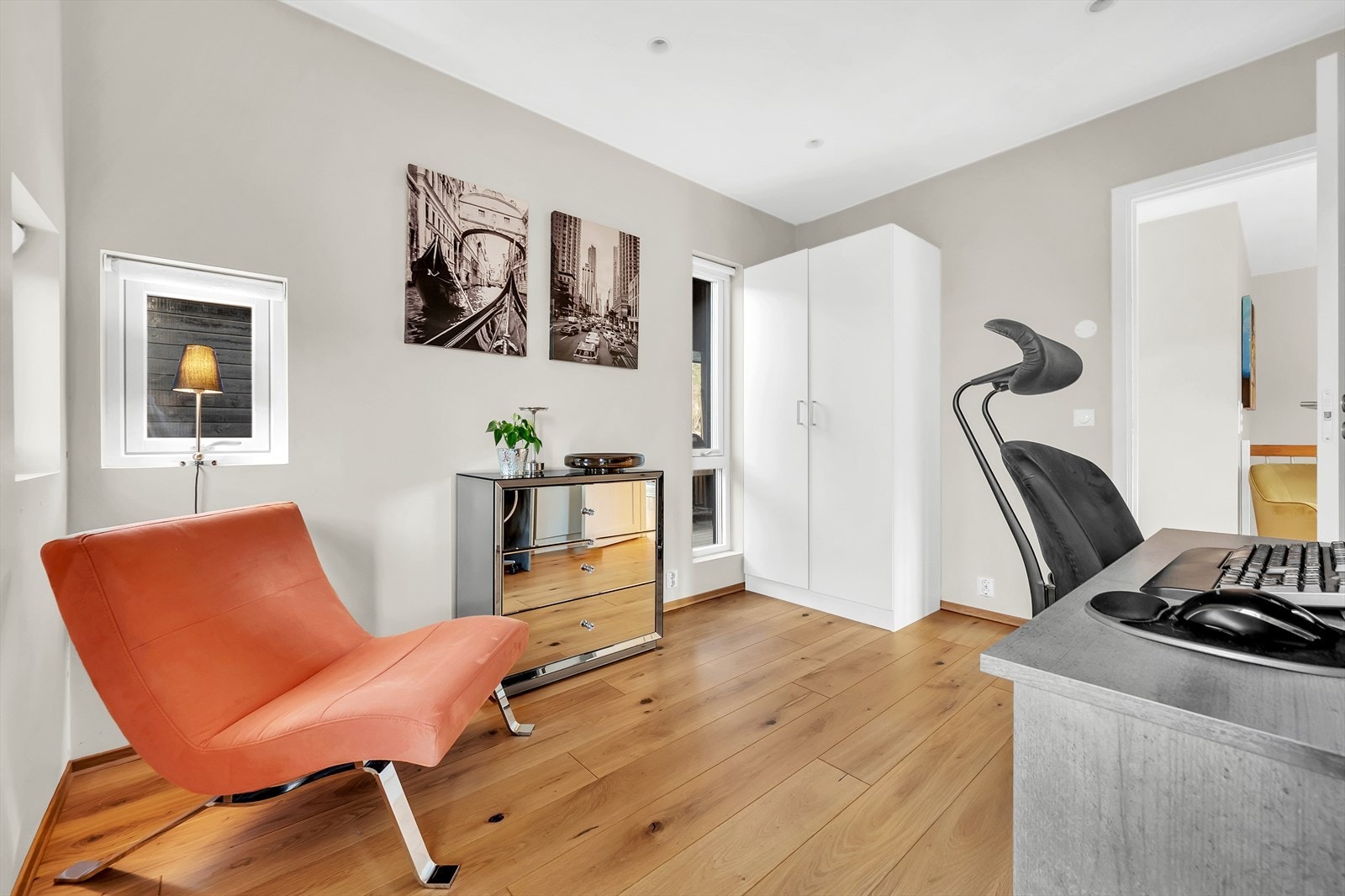 Soverom I som i dag benyttes som kontor/gjesterom. Galleribilde