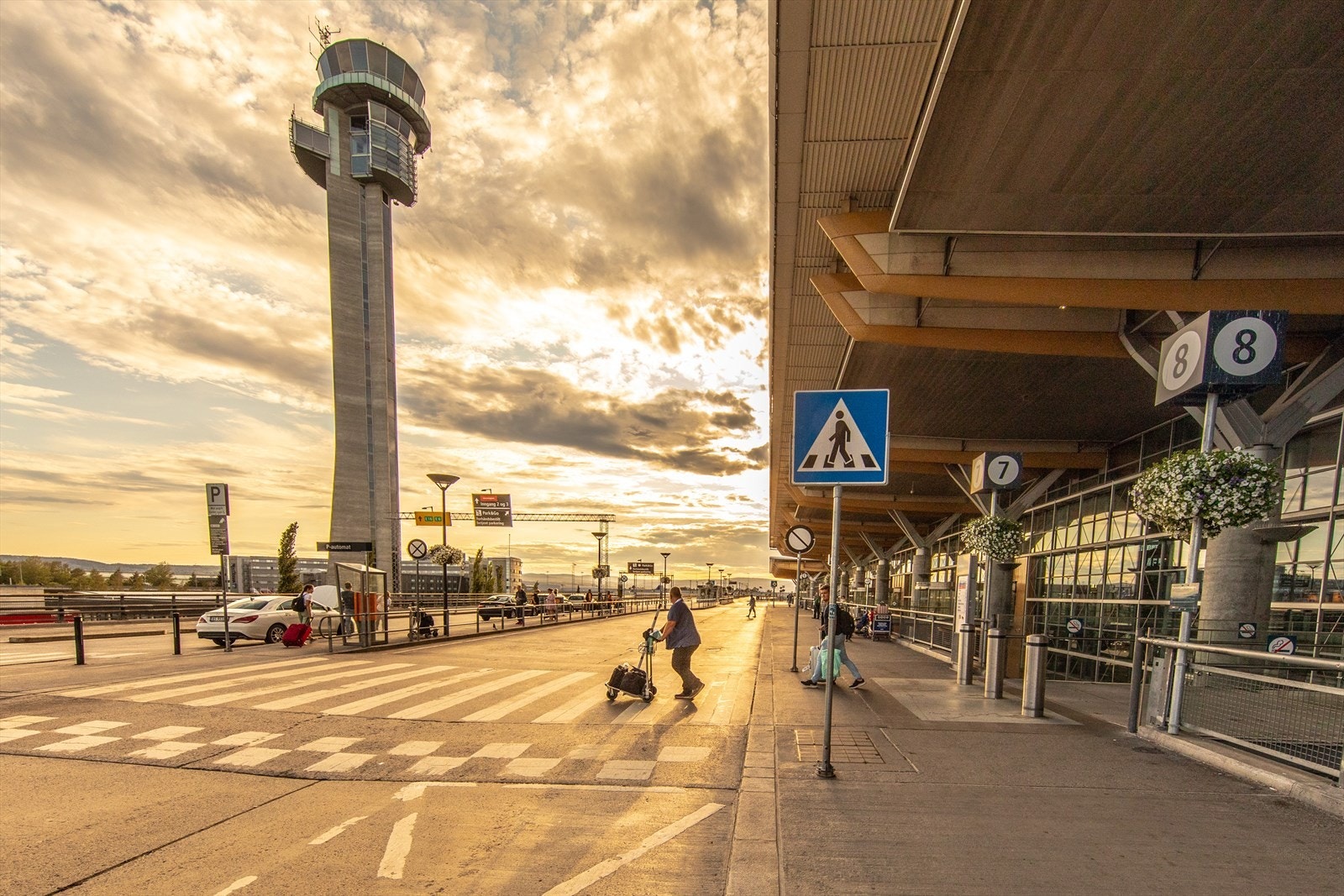 Kort vei til Oslo Lufthavn Gardermoen. Galleribilde