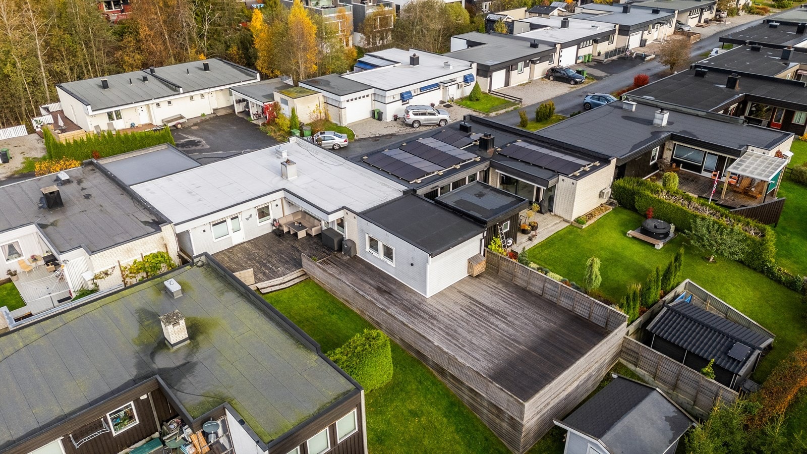 Eiendommen har en fin beliggenhet like ved Jessheim i Ullensaker kommune. Galleribilde