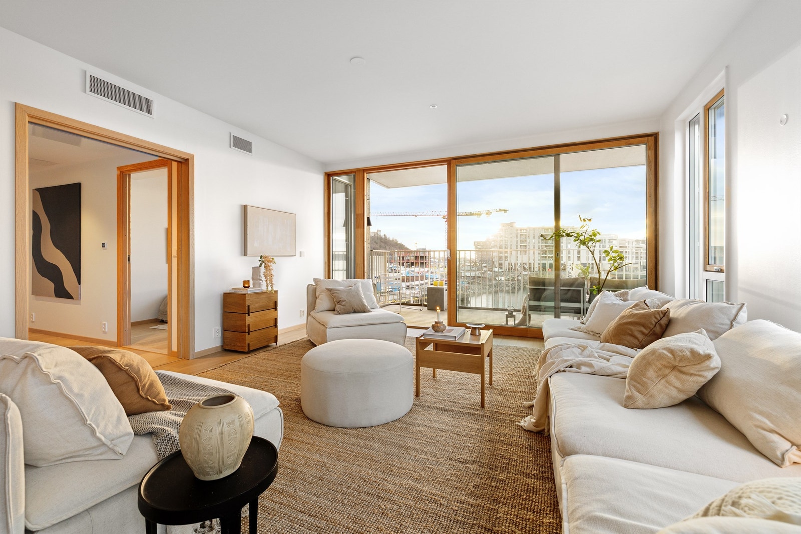 Leiligheten har takhøyde på ca. 2,6 meter. Galleribilde