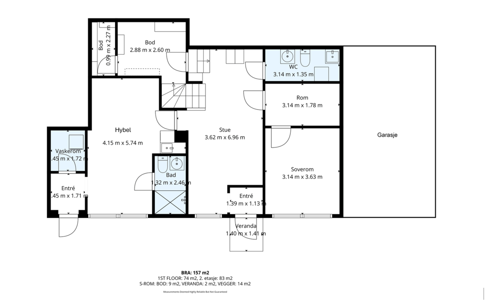 - Plantegning underetasje. Galleribilde