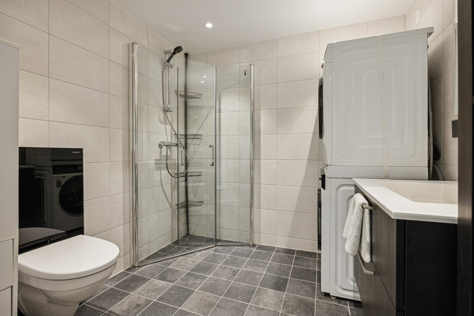 Baderom på ca. 5 kvm. Galleribilde