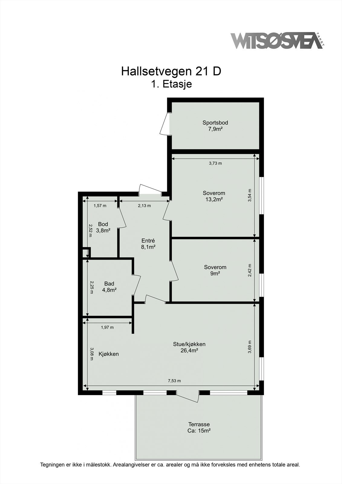 Plantegning. Galleribilde