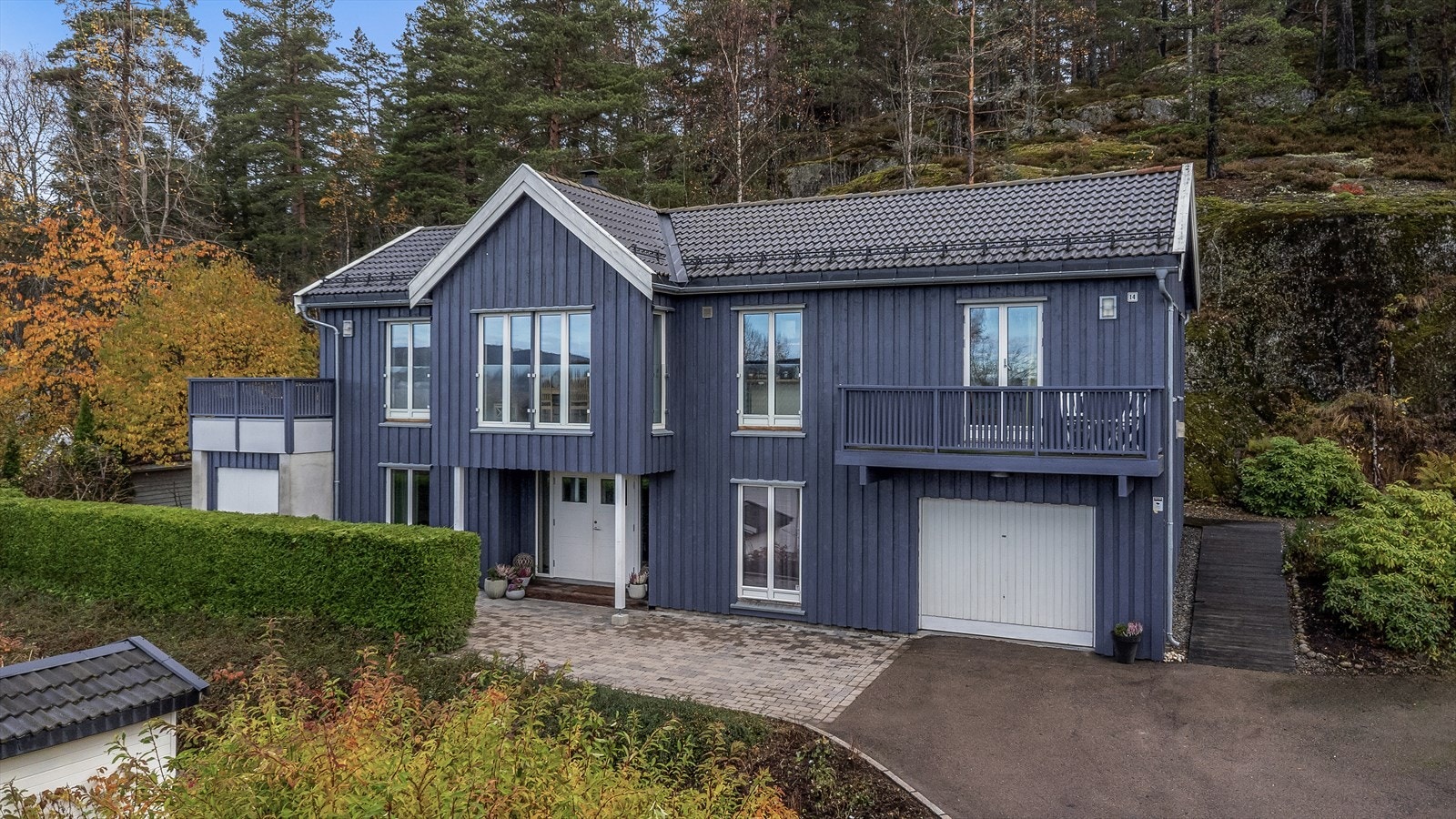 Eiendommen fremstår som velholdt og tiltalende. Galleribilde