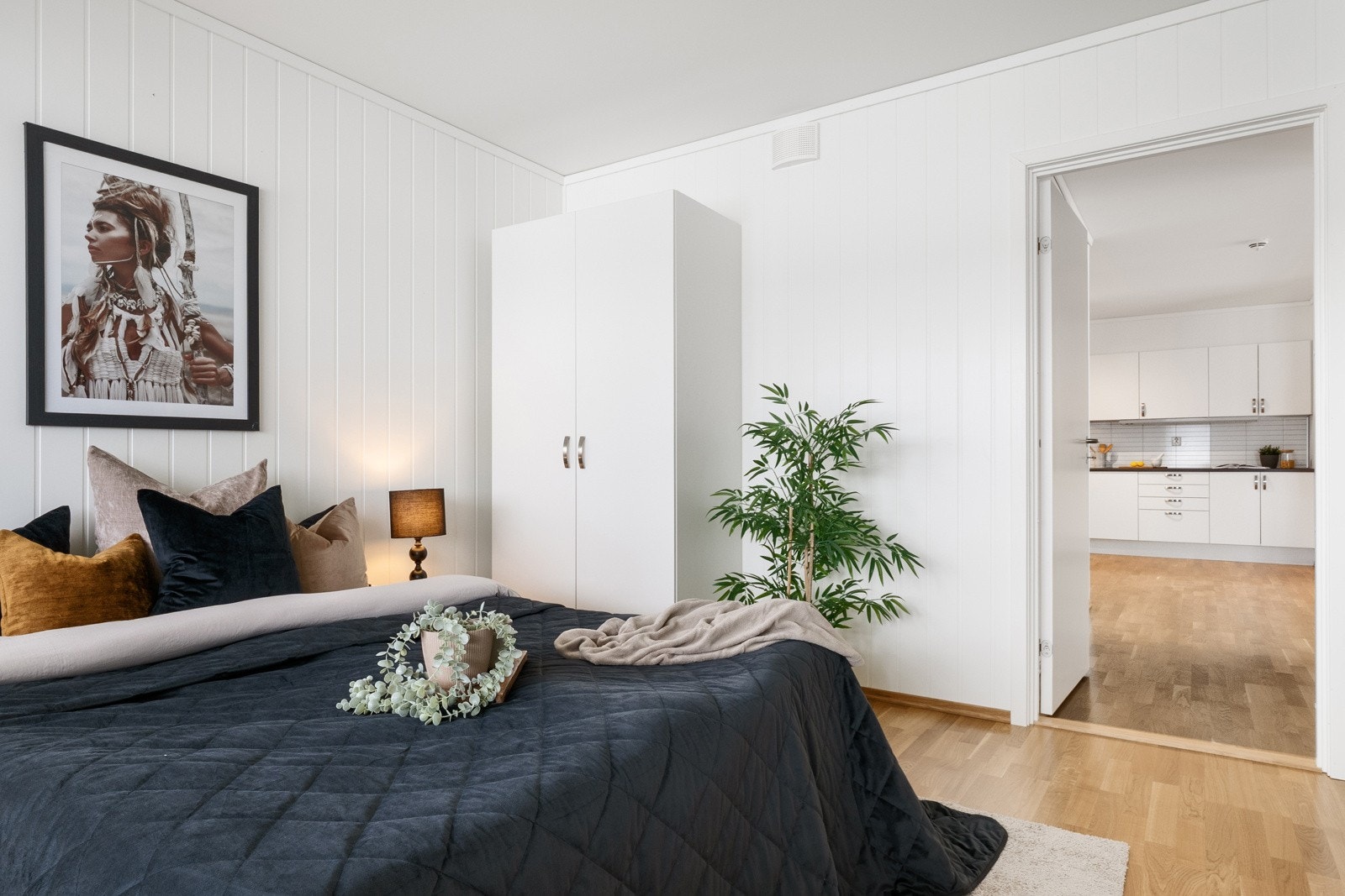 Soverom 1: Begge soverommene er utstyrt med garderobeløsning. Galleribilde