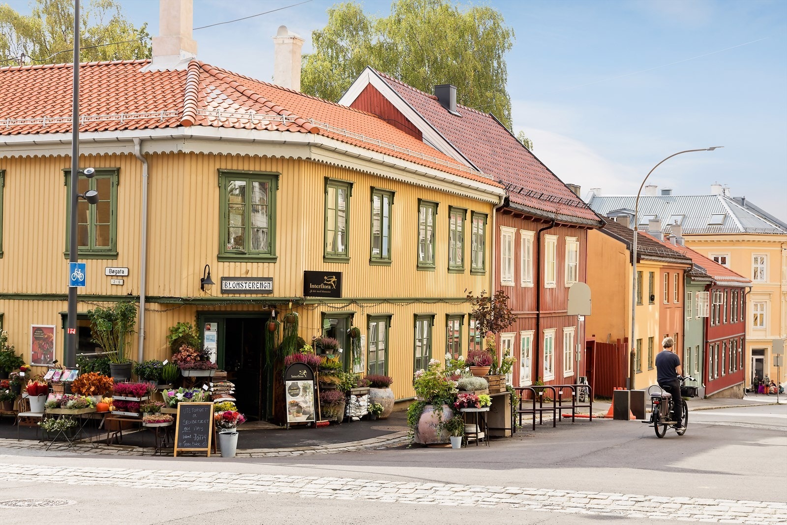 Kampen ligger høyt og fritt. En unik blanding av sjarmerende trehusbebyggelse og flotte teglstegngårder med store, grønne lunger imellom. Galleribilde