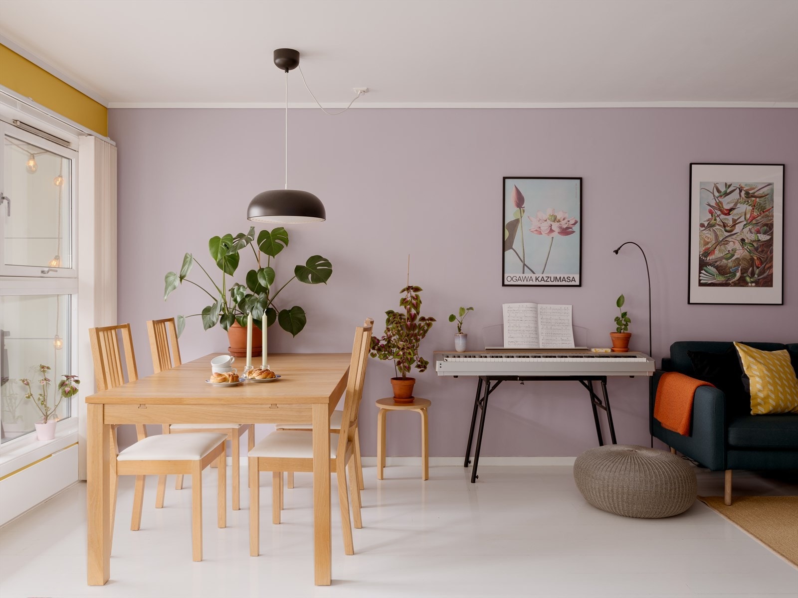 Den åpne løsningen gir god plass til å invitere gjester! Galleribilde