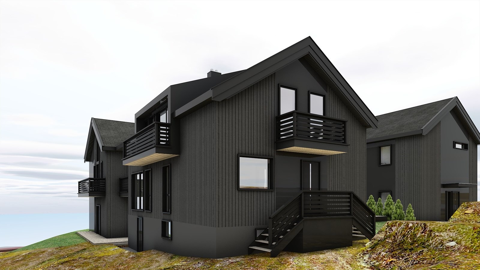 Illustrert bilde. Galleribilde