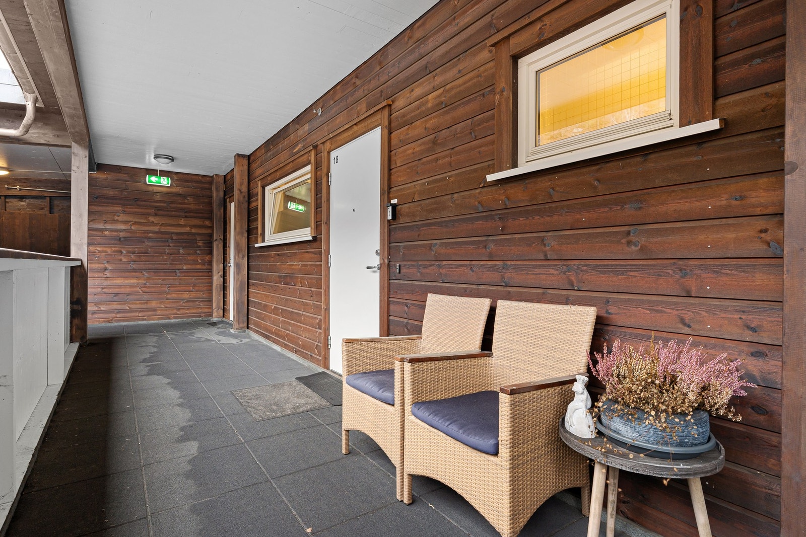 Leilighetens inngangsparti Galleribilde