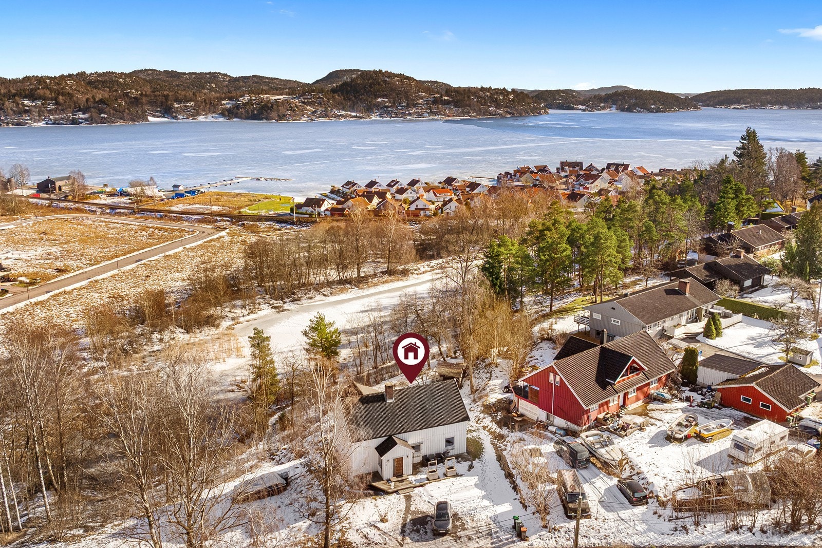 Dronefoto Galleribilde