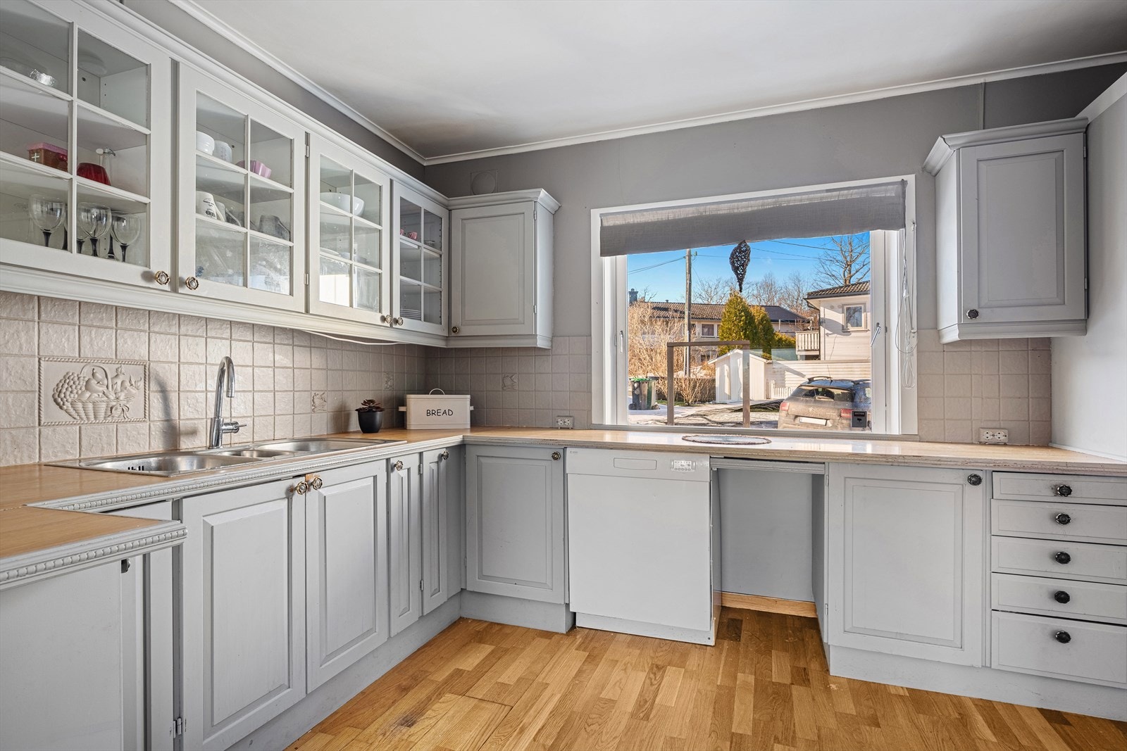 Plass til frittstående hvitevarer Galleribilde