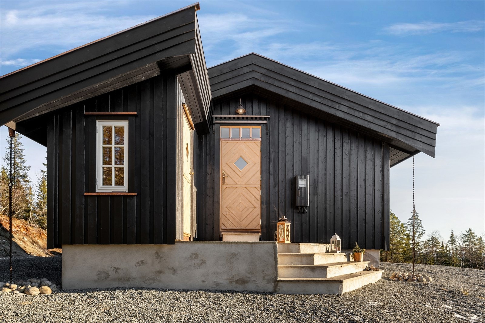 Utebod på ca. 4 kvm (bilde fra 2020) Galleribilde