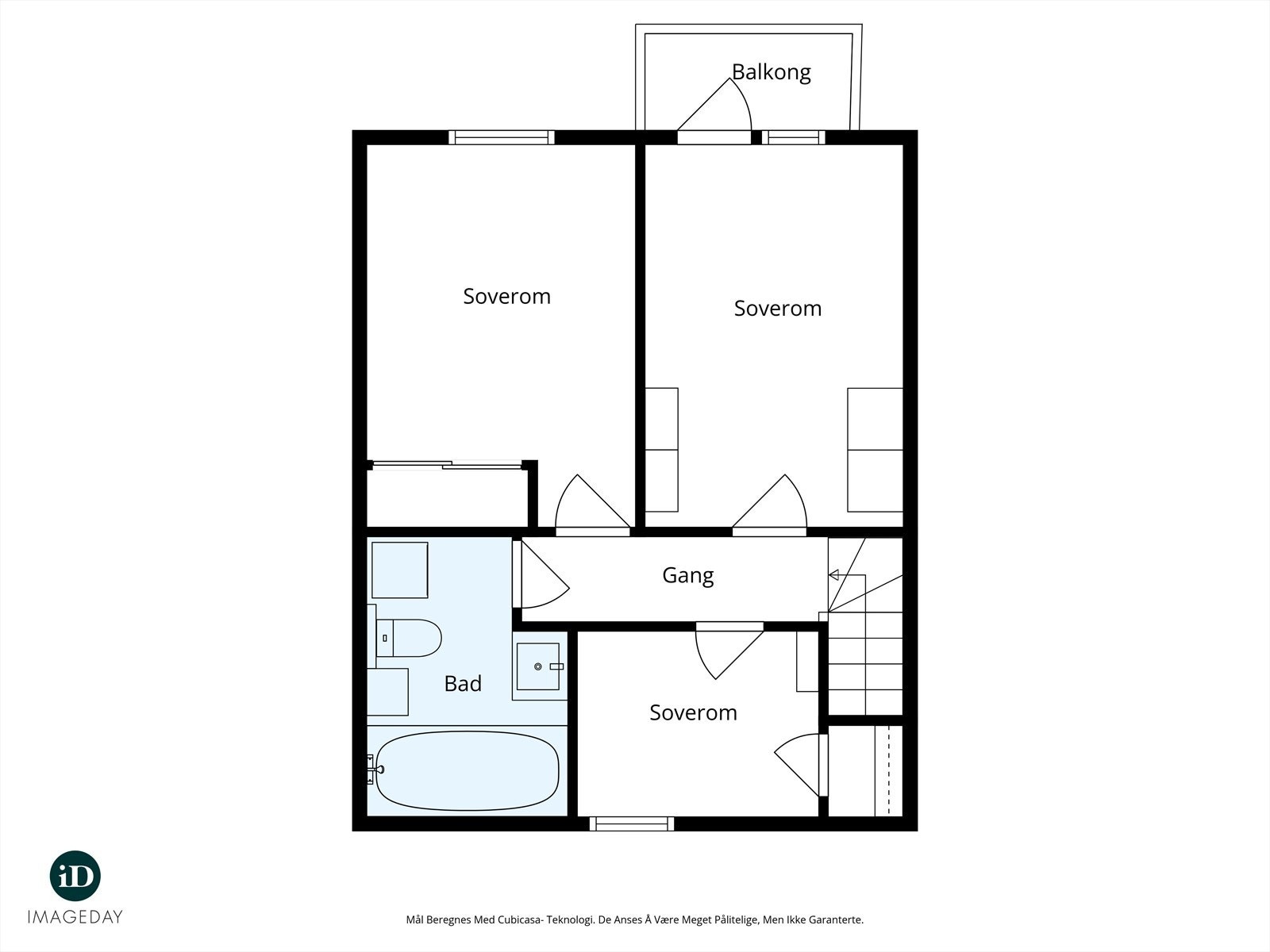 Plantegning - 2. etg. Galleribilde