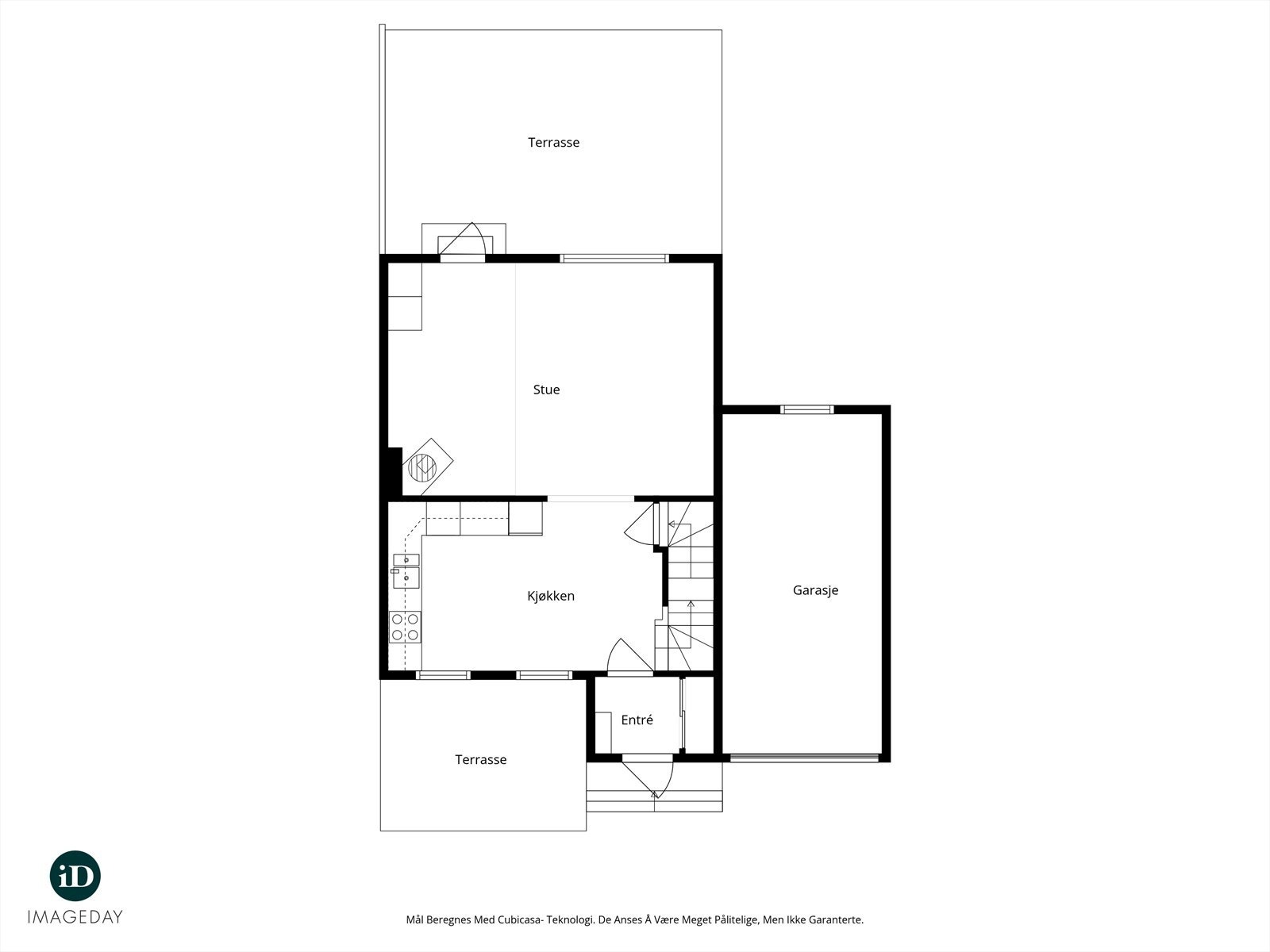 Plantegning - 1. etg. Galleribilde