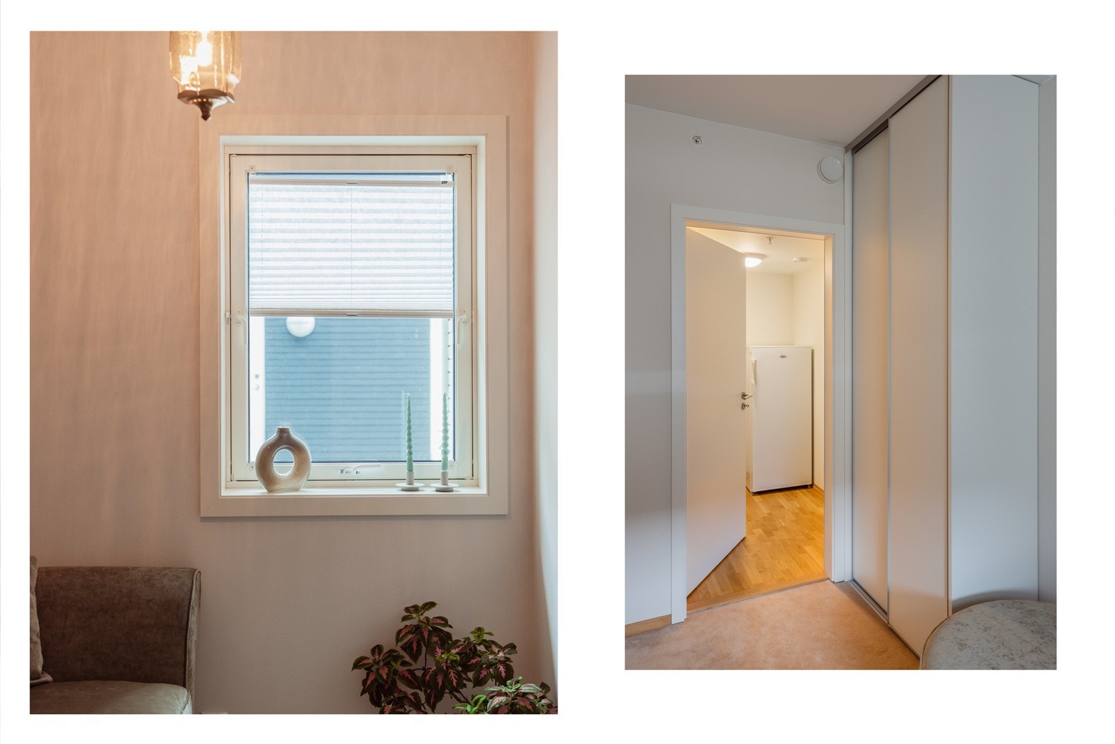 Soverom 2 med skyvedørsgarderobe Galleribilde