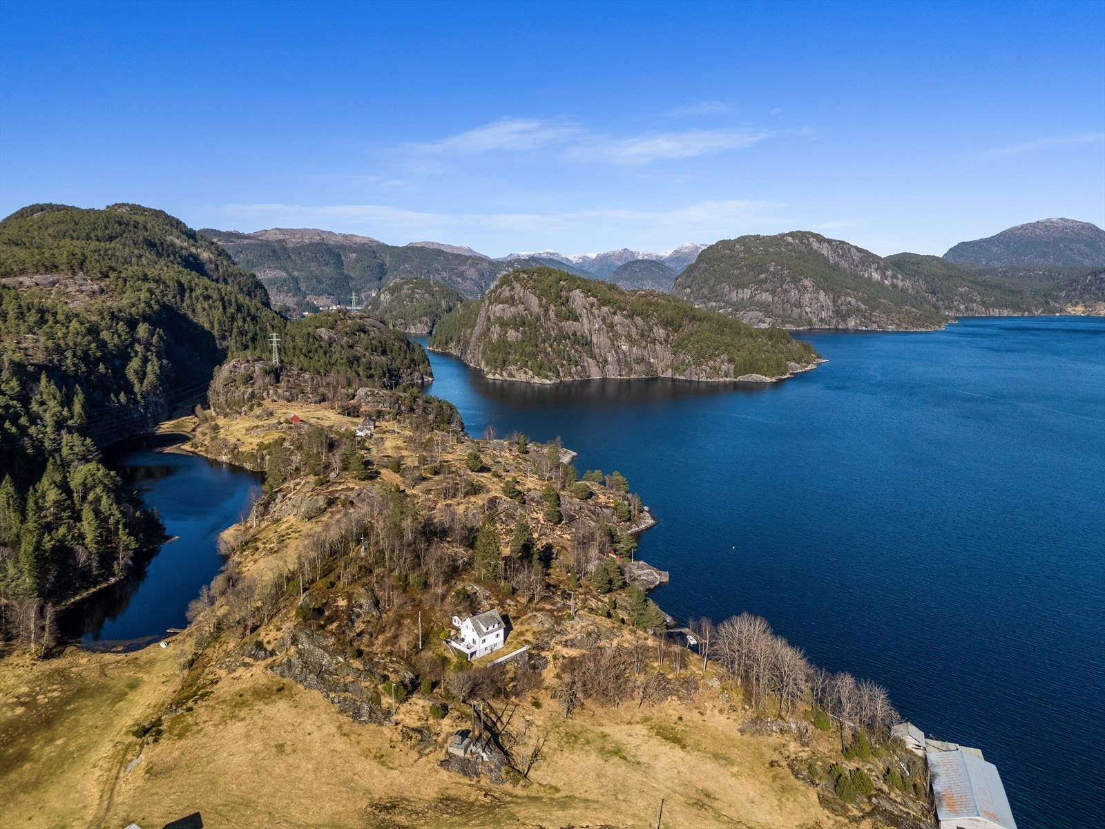 Her har man en unik og usjenert beliggenhet. Galleribilde