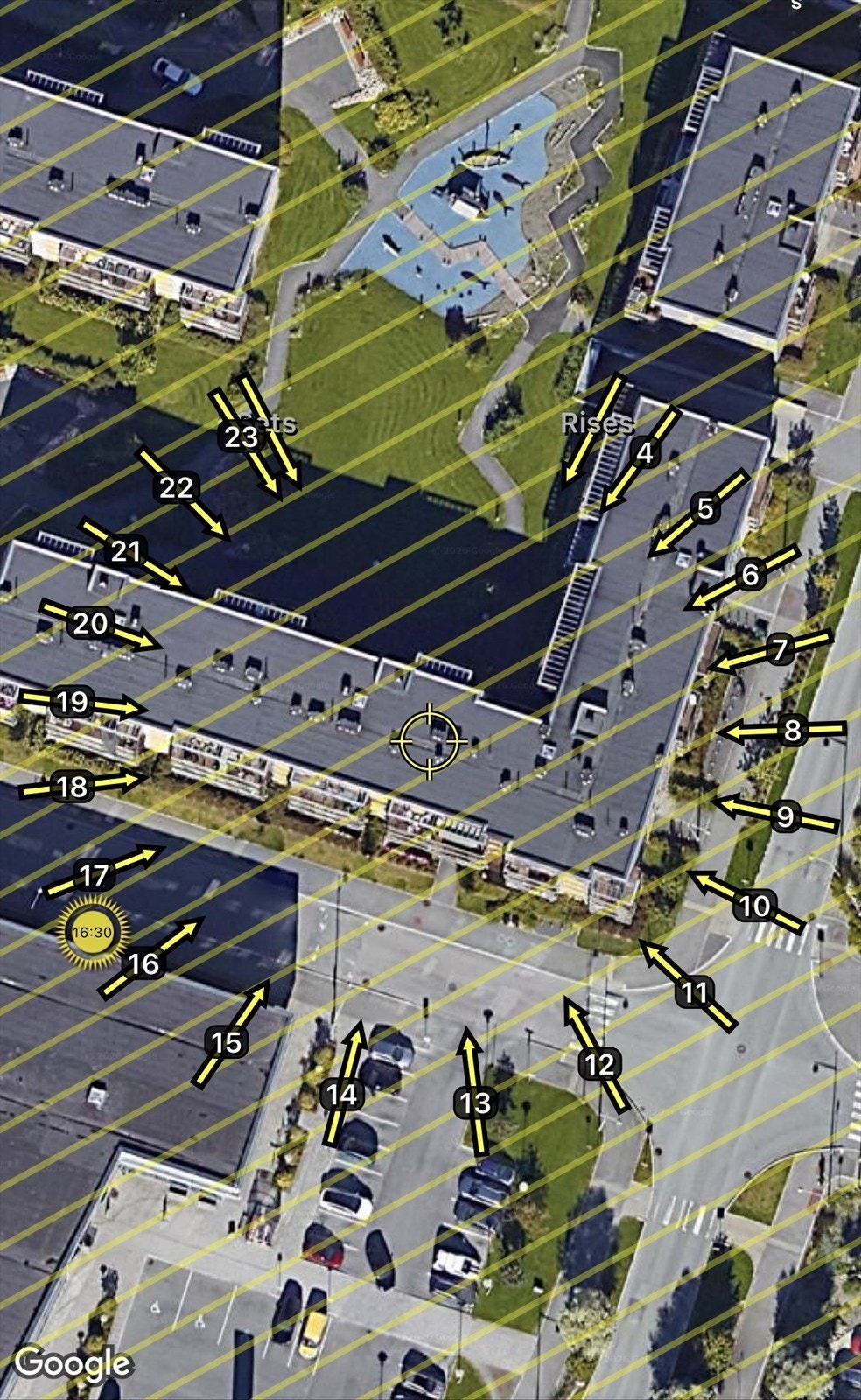 Leiligheten har svært gode solforhold på balkongene. Galleribilde