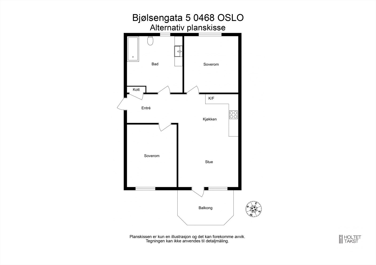 Alternativ plantegning Galleribilde