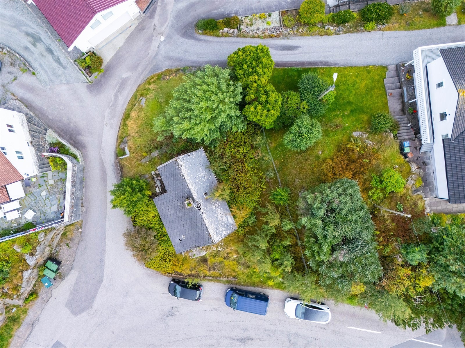 Tomten er ca. 315 m² iht. seeiendom.no Galleribilde