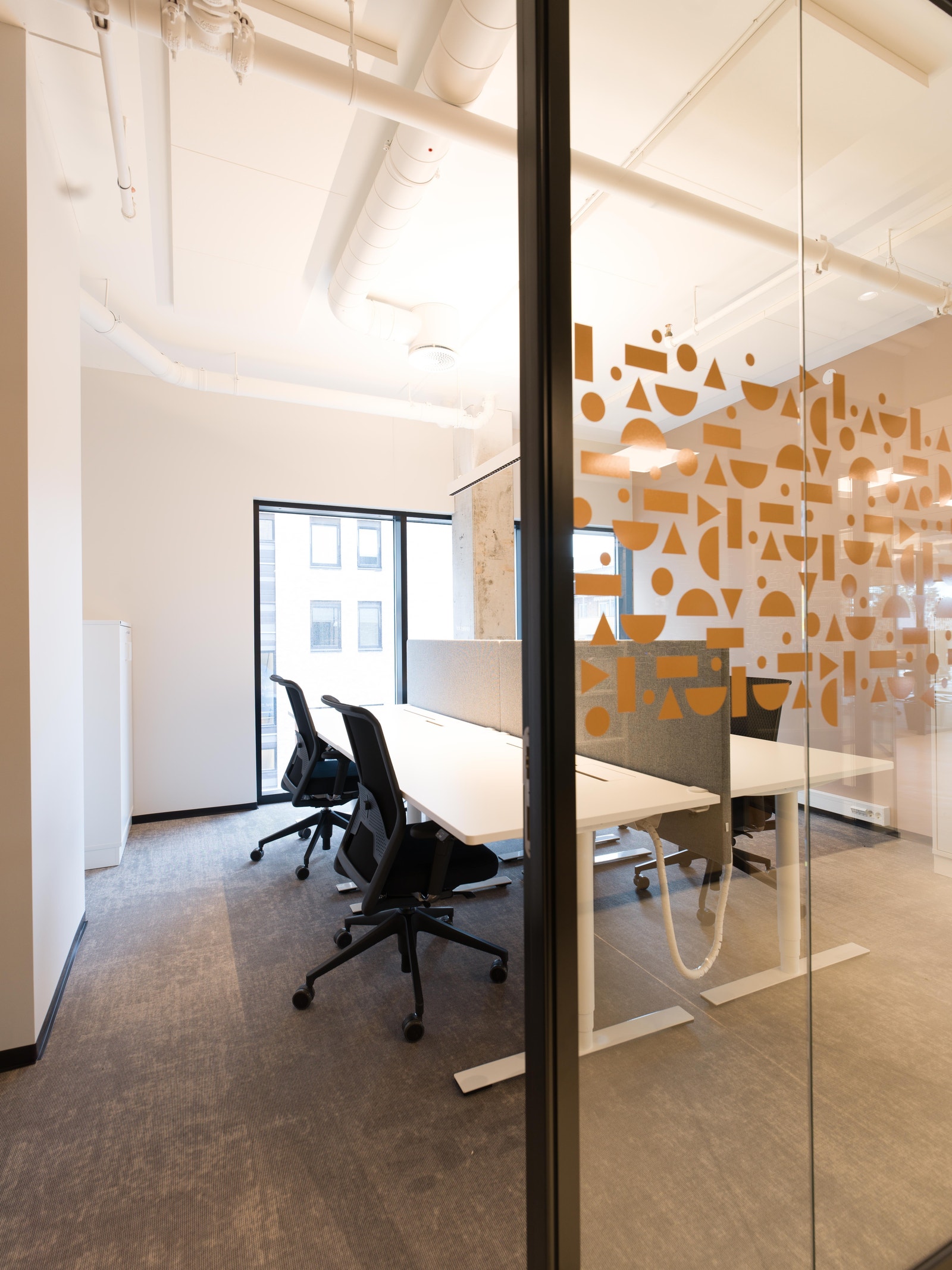 Ledig teamkontor for 4 Galleribilde