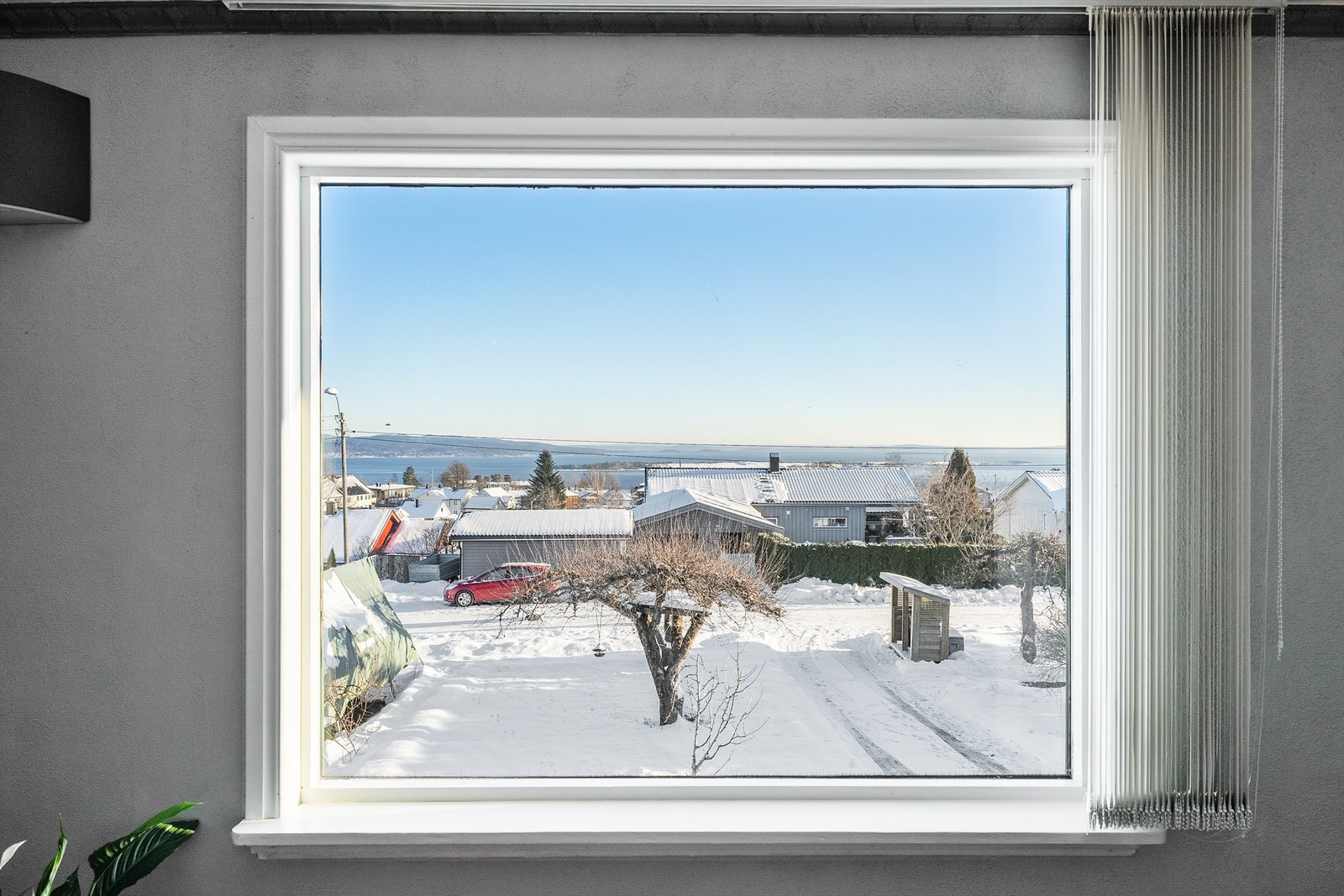 Nydelig utsikt fra stuen Galleribilde