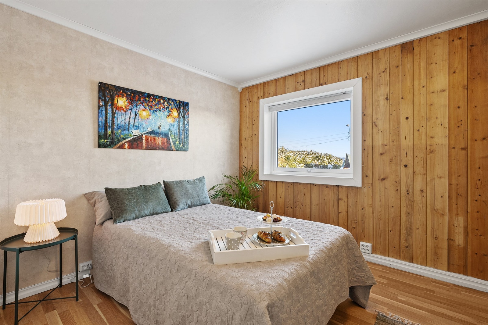 Soverom 1 i underetasje, med gulvvarme Galleribilde