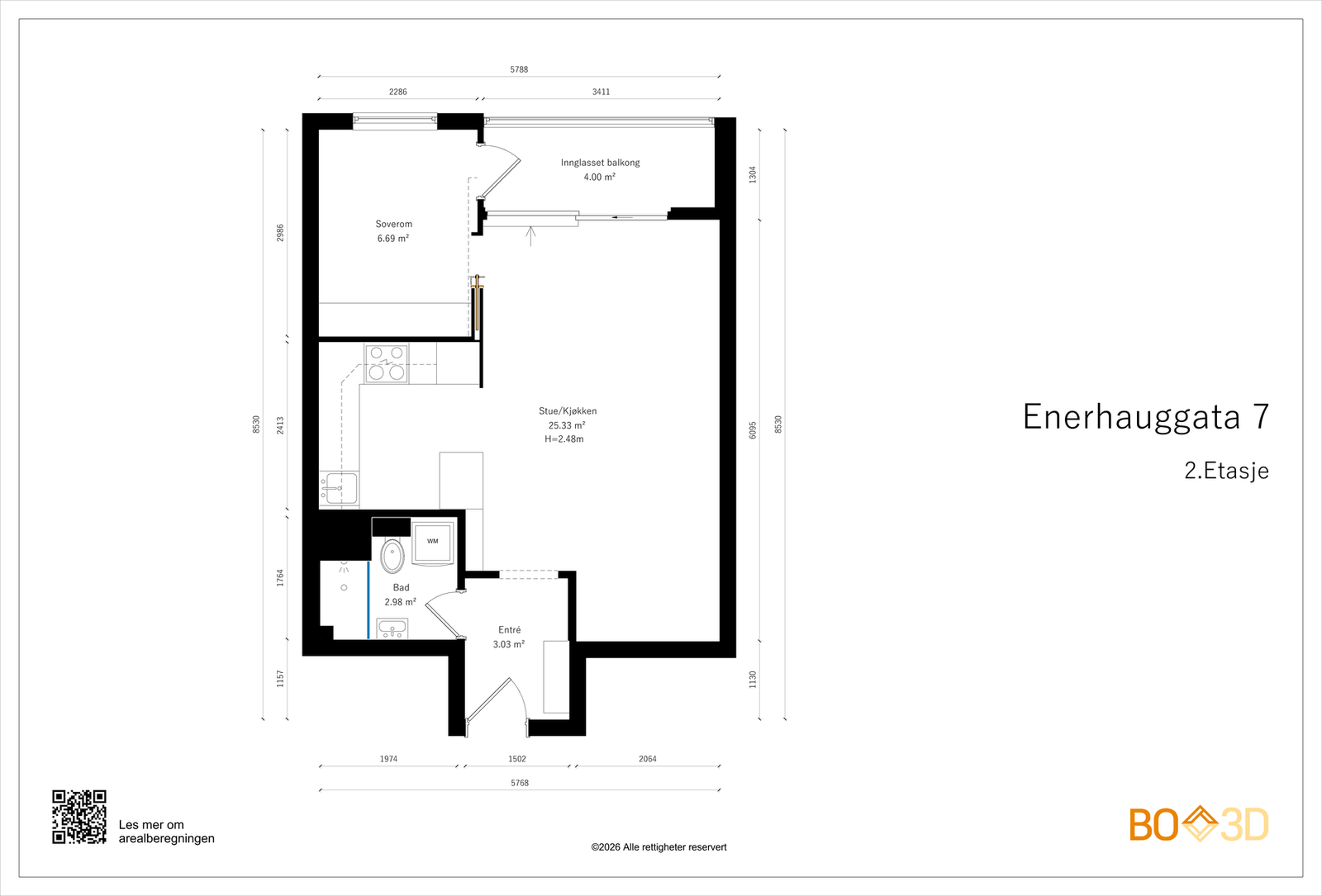Plantegning. Galleribilde