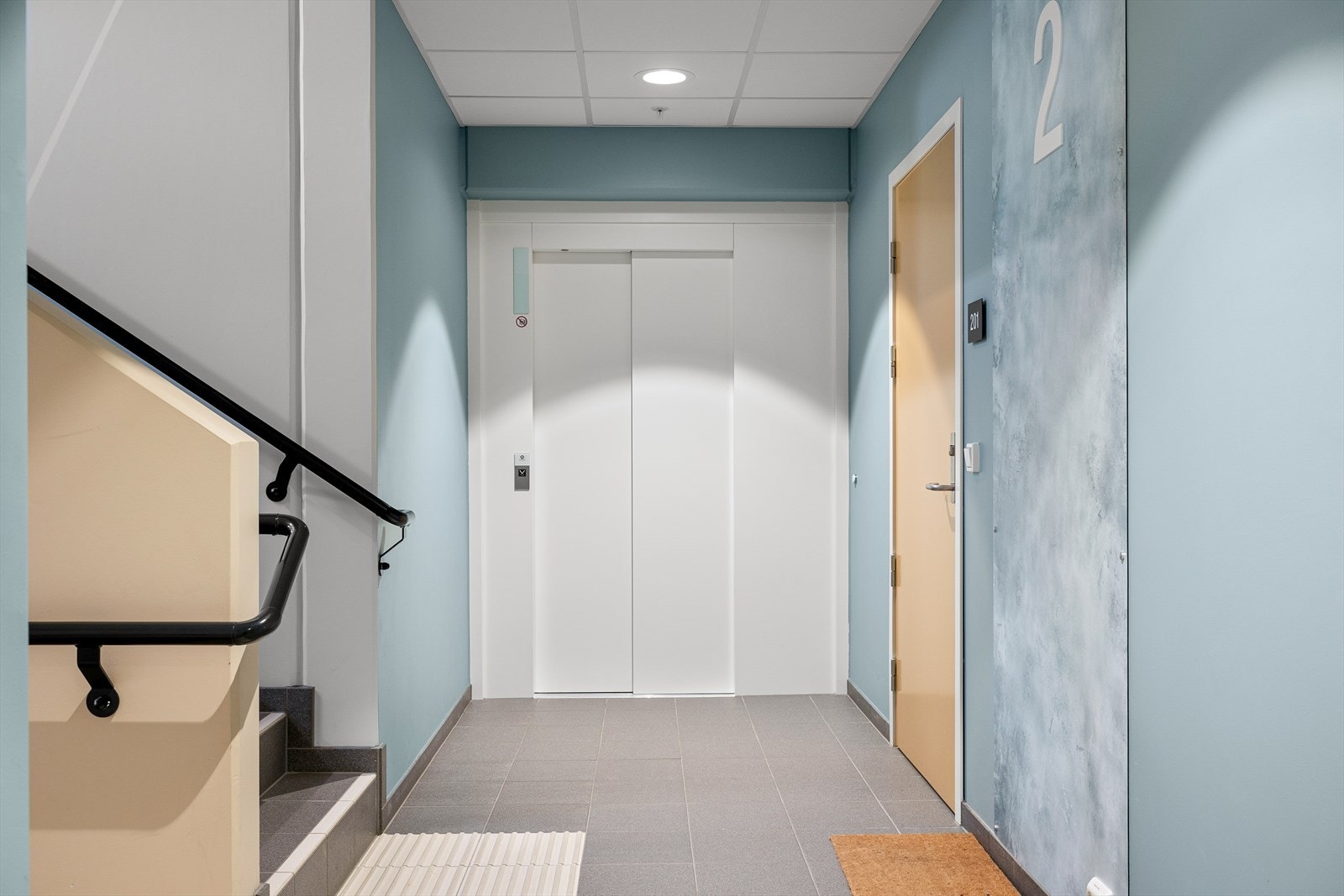 Heis ned til parkeringsanlegget Galleribilde