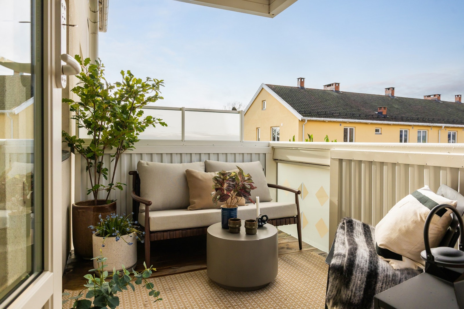 Det er tillatt med elektrisk grill i borettslaget. Galleribilde