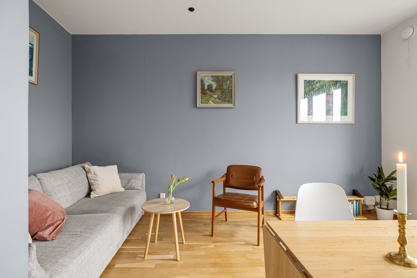 Både varmtvann, fyring og internett er inkludert i de rimelige felleskostnadene. Galleribilde