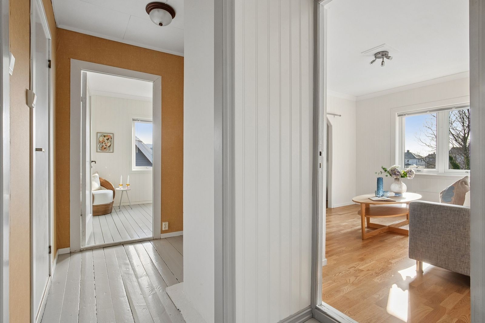 Etasjen er innholdsrik og godt utnyttet. Galleribilde