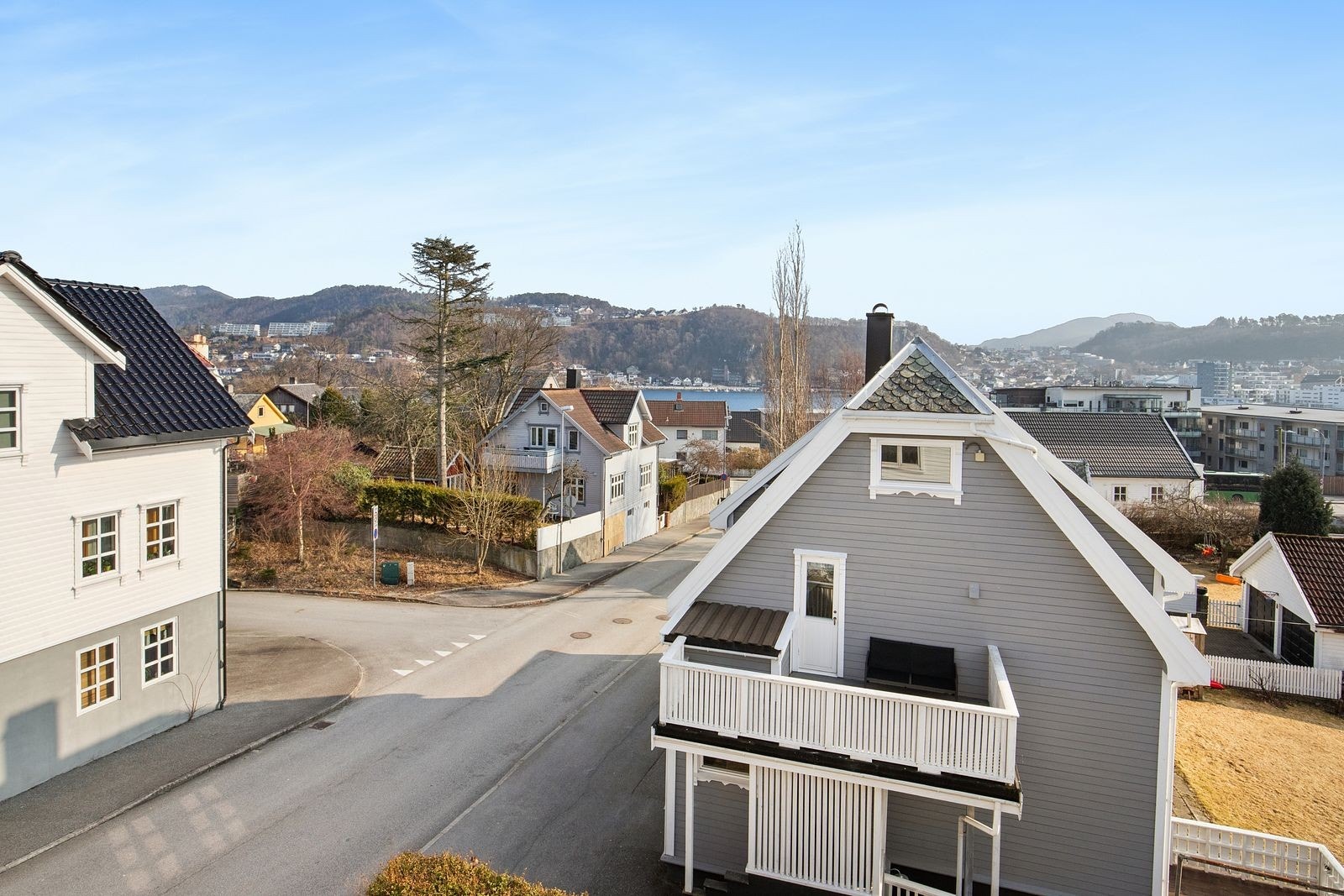 Utsikt fra soverom. Galleribilde