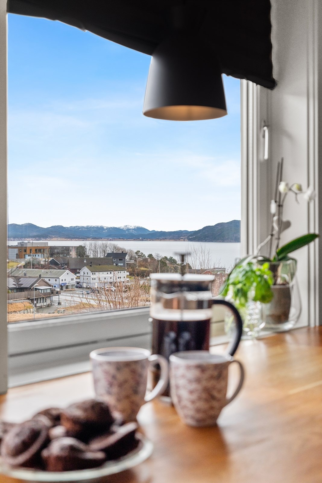 Her kan man nyte utsikten. Galleribilde