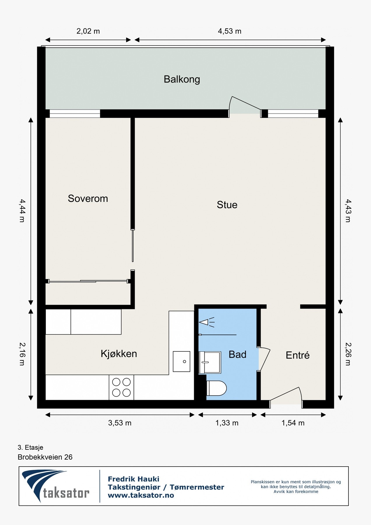 Planløsning. Galleribilde