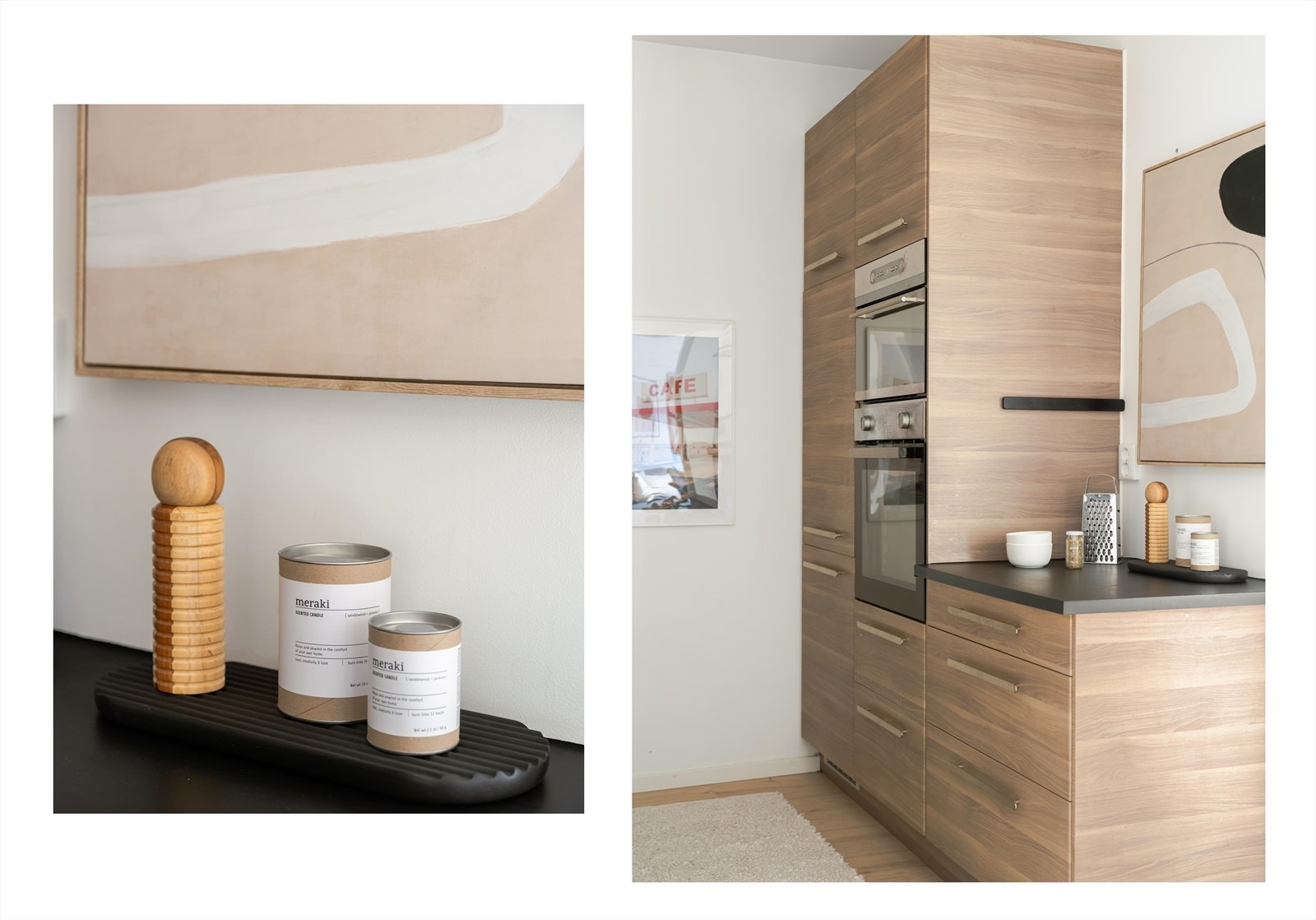 Videre får man praktiske, moderne og integrerte hvitevarer. Galleribilde