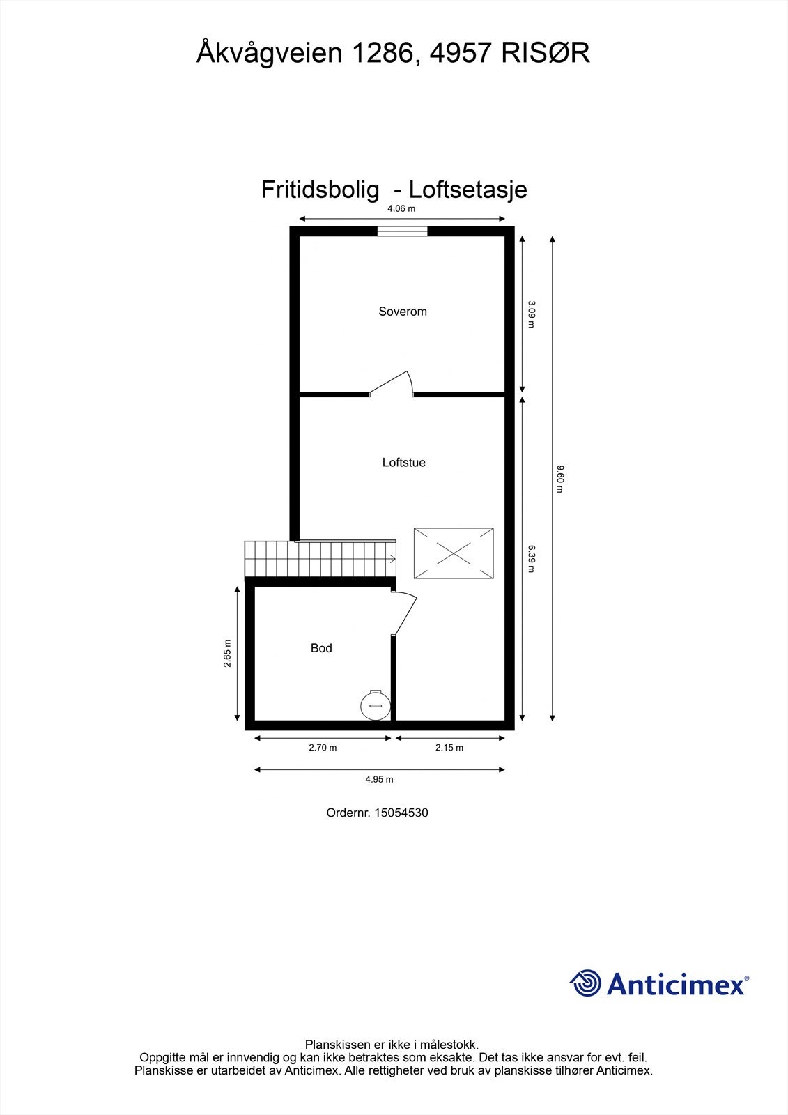 Plantegning 2 etasje Galleribilde