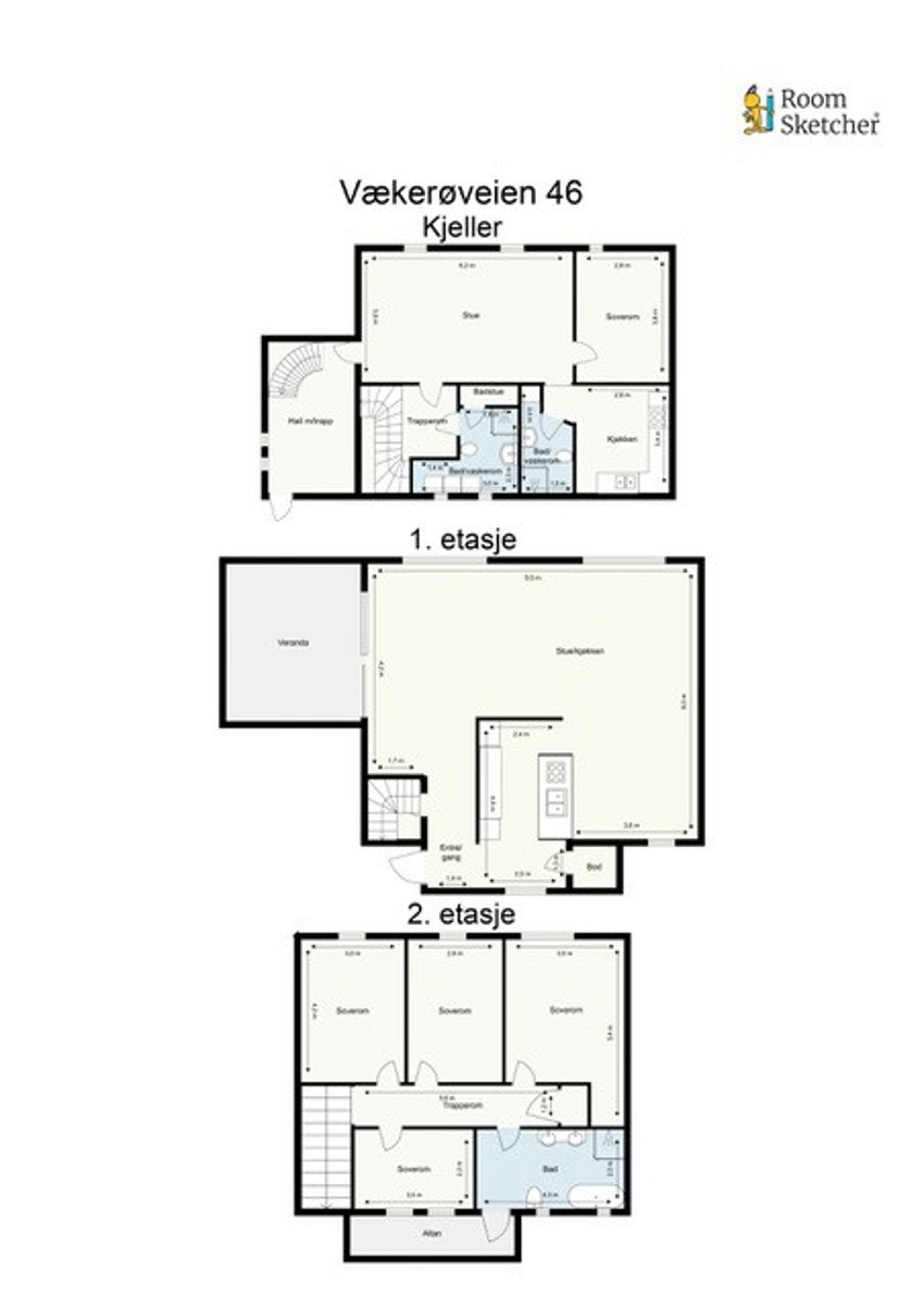 Boligen er innholdsrik, og kan enkelt tilpasse ulike behov. Galleribilde