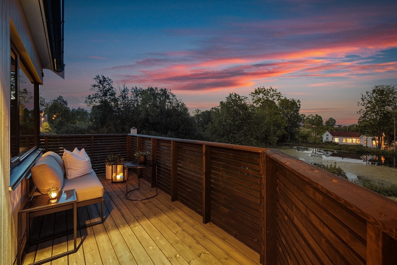 Skjermet med gode møbleringsmuligheter. Galleribilde