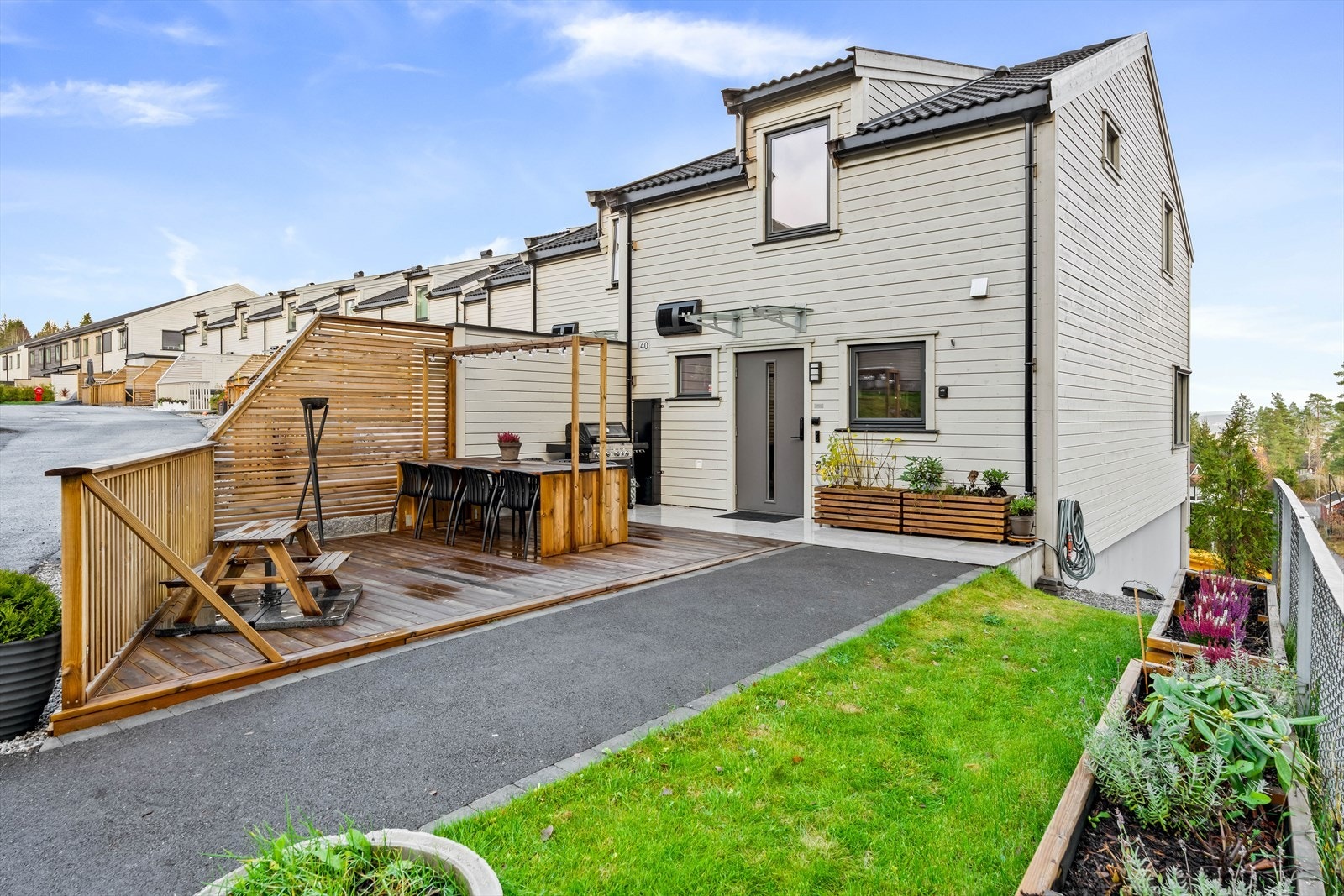 Velkommen til Myrvollkroken 40, presentert av Malin Goa i Nordvik Lillestrøm! Galleribilde