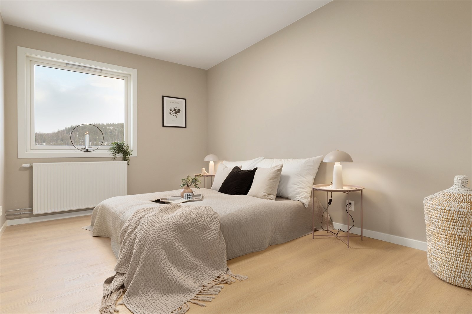 Hovedsoverommet er meget romslig Galleribilde